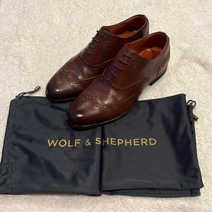 Wolf & Shepherd Senna Wingtip size 9 dress shoes